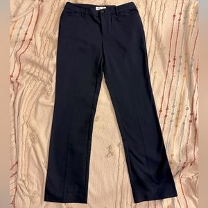Christopher & Banks NWT Modern Fit Navy Work Pants -4
